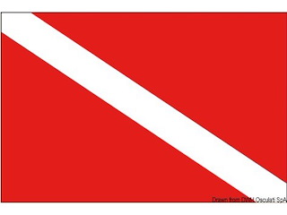 Bandiera sub 30 x 45 cm