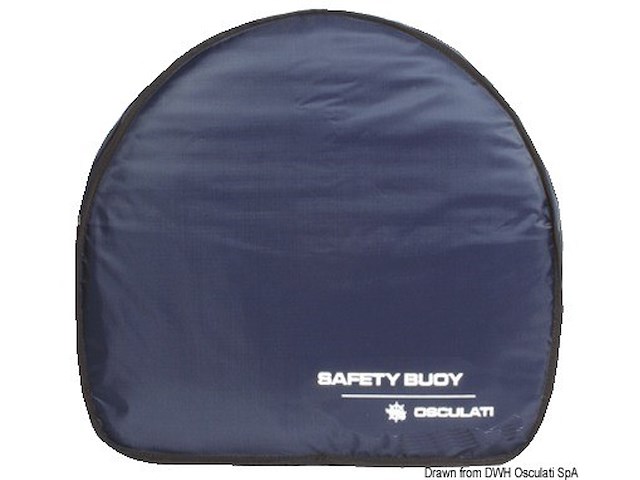 Contenitore blu per ferro di cavallo