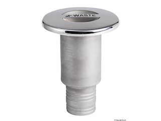 Tappo inox a filo Waste 38 mm