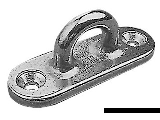 Golfare inox 2 fori 90 mm