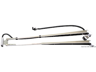 Braccio telescopico a pantografo 350/450 mm