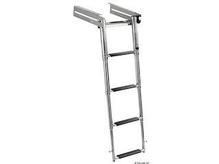 Scaletta sotto plancetta con gradino a sbalzo