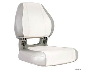 Sedile ergonomico Sirocco grigio e bianco