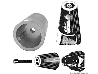 Ogive complete mm 25 Alluminio