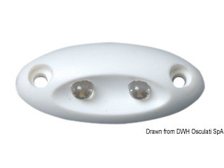 Mini luce di cortesia 2 Led