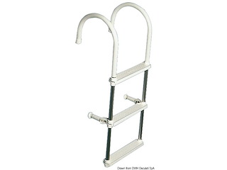 Scaletta lega leggera 5 gradini