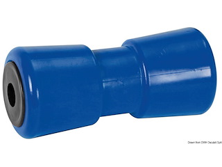 Rullo centrale blu 286 mm Ø foro 21 mm