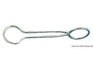 Prolunga inox per trapezio