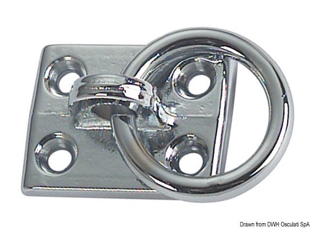 Anello snodato br.crom. 35 mm