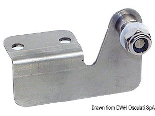 Piastr.squadra sbalzo perno DX