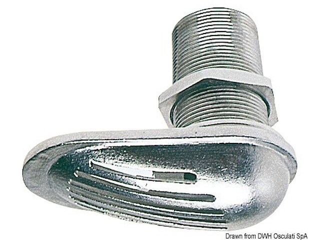 Presa a mare inox 3/8"