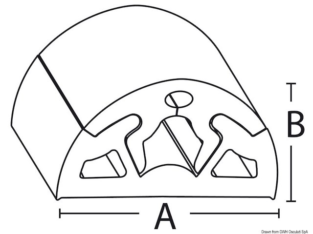 Terminale BINO 40 nero