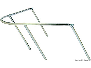 Pulpito prua inox 80x90x45 cm