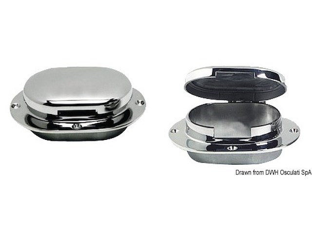 Cubia con sportello cima-catena