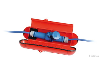 Scatola impermeabile per spine elettriche