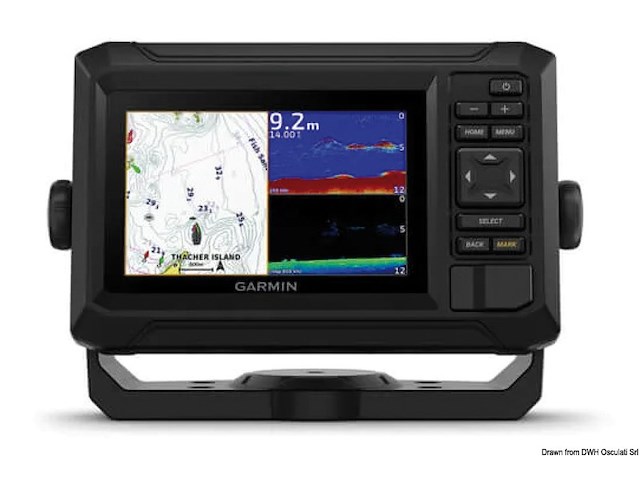 Charplotter Garmin EchoMap UHD2 52cv con trasd.