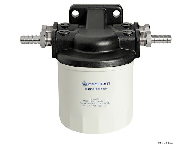 Filtro benzina in lega leggera 182-404 l/h