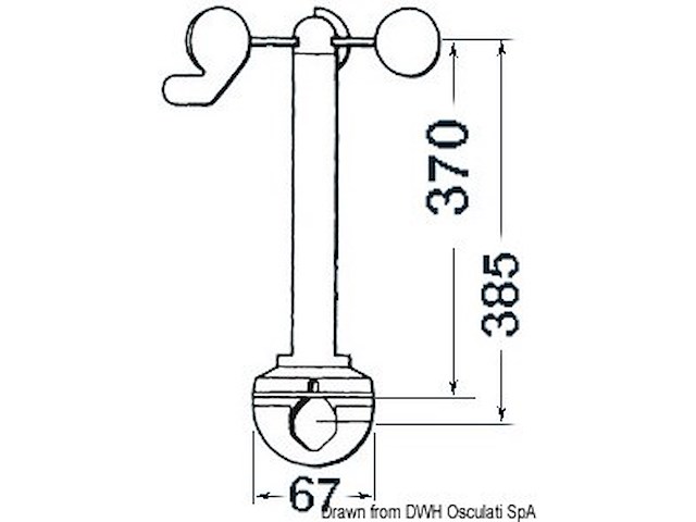 Trasduttore Wind Raymarine Z195