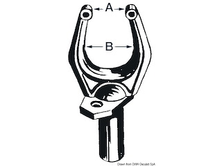 Scalmo nylon nero 32 x 46 mm