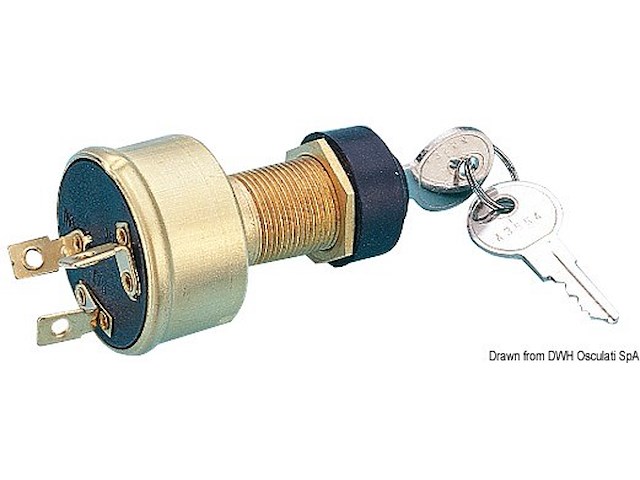 Chiave avviamento stagna 3 contatti