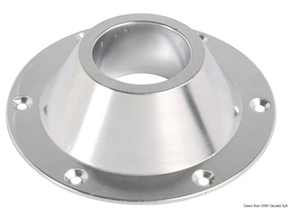 Base alluminio superiore per tavolo