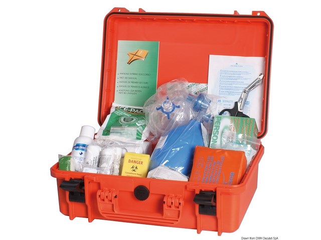 Cassetta pronto soccorso D.M.10/03/22 tab. D