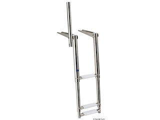 Scaletta 3 gradini con maniglia 240 mm