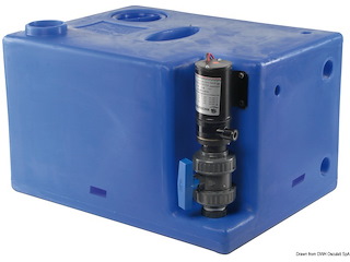 Serbatoio+maceratore 12 V 117 l