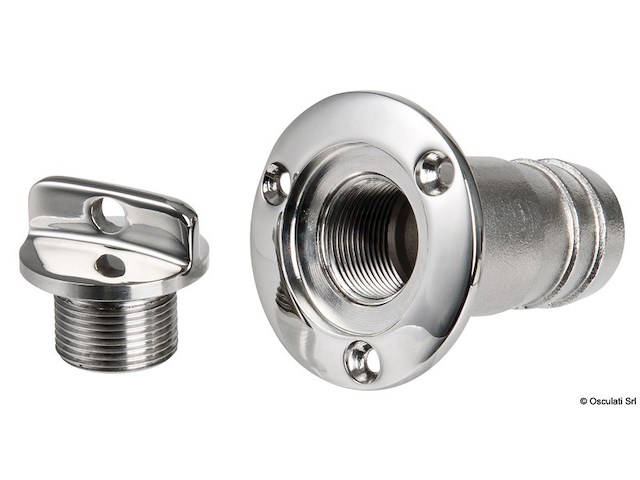 Tappo scarico inox 60 mm