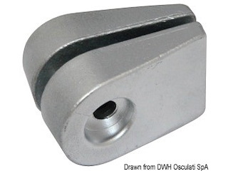 Anodo piastrina doppia