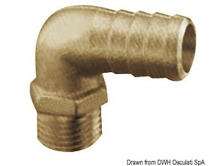 Portagomma 90° 1" 1/2 38 mm