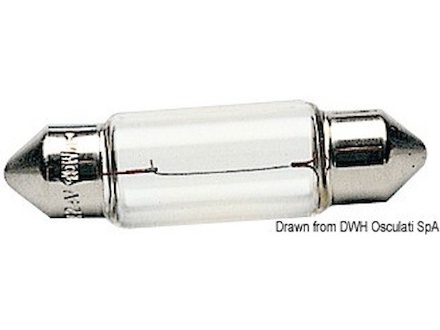 Lampadina siluro 24 V 15 W