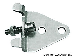 Piastra per timoneria Yamaha/Mariner