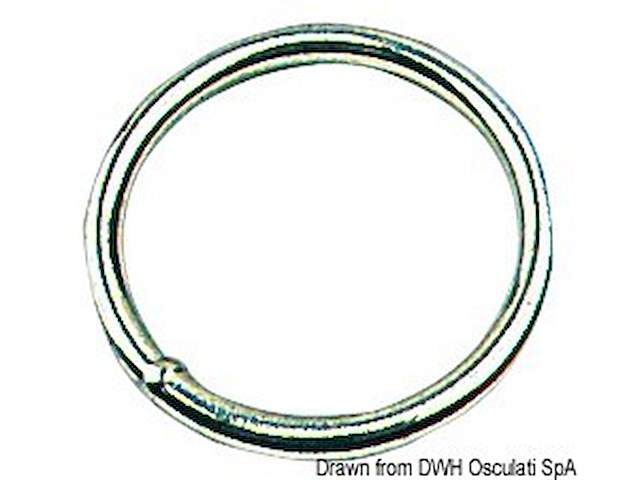 Anello inox 5x35 mm