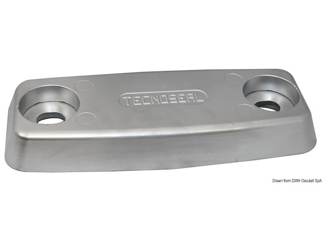 Anodo x piastra 282x110x35