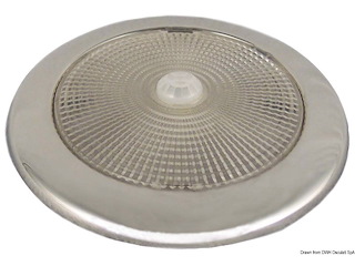 Plafoniera LED 5+4 luce rossa