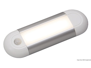 Plafoniera di servizio a LED acc. Auto sens. Posiz