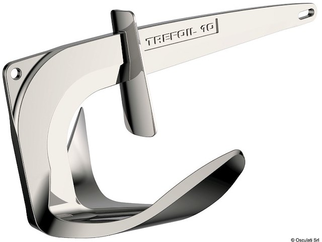 Ancora Trefoil 7,5 kg con piastra