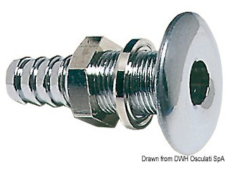 Scarico a mare generico 15 mm