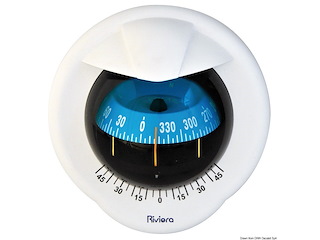 Bussola Riviera Pegasus 4" bianca/blu