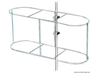 Portaparabordi 520 x 260 mm