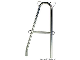 Candeliere doppio con traversino