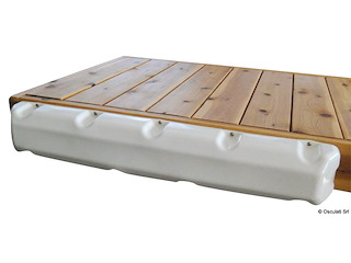 Protezione per pontile MEDIUM FENDER bianca