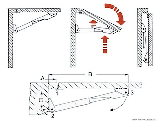 Supporto tavolo Rakego 120 kg
