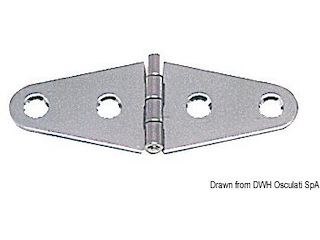 Cerniere inox 101x38 mm