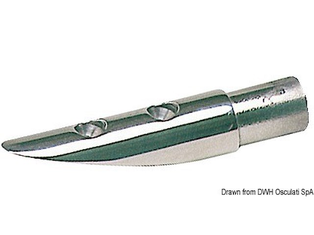 Basetta inox 16° 22 mm