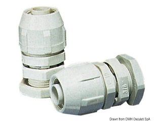 Raccordo tubo flessibile 16 mm