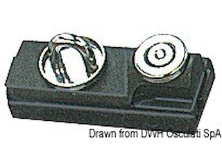 Passascotte per rotaia 25/26 mm