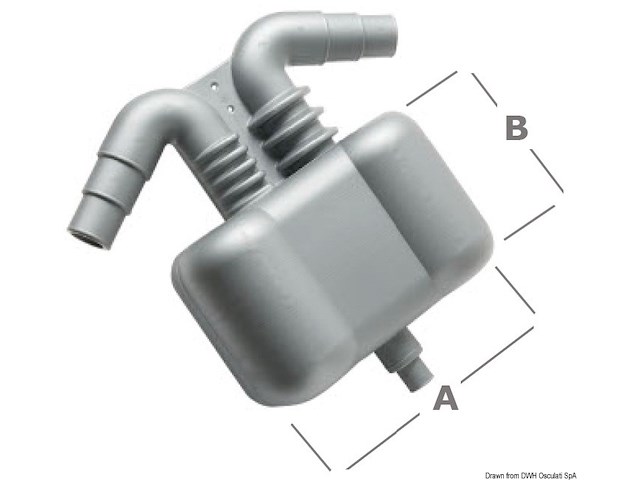 Separatore acqua/gas 2,5 l