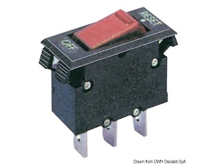 Interruttore termico a bascula 10 A